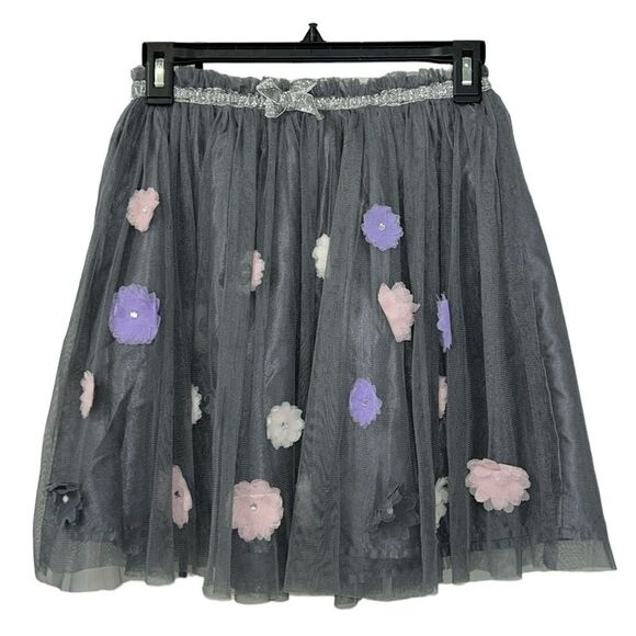 Girls Gray Tulle Skirt(Size M7/8) - Picture 1 of 8